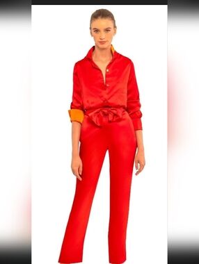 Gretchen Scott Mix Master Set Crimson/ Shrimp Size Medium? NWT